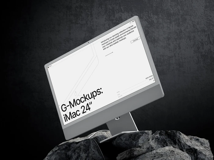 G-Mockups: iMac 24", 05