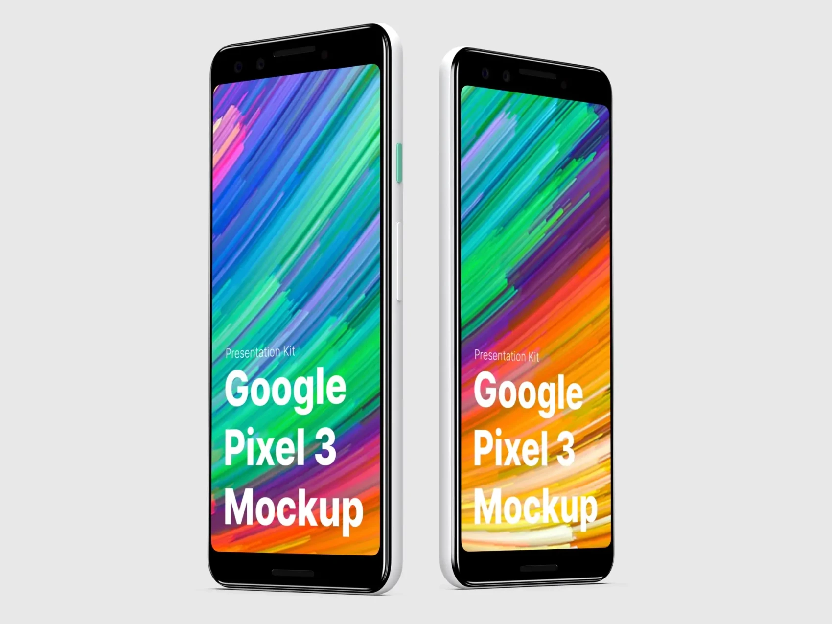 Google Pixel 3, Google Pixel 3 XL Mockups 19