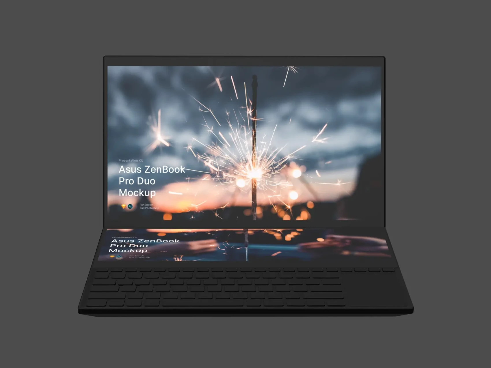Asus ZenBook Pro Duo Mockups 19