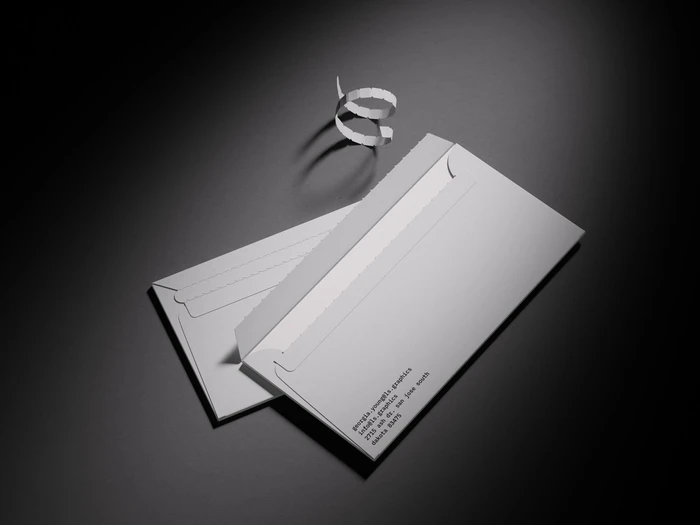 Luiro, 2 Envelope Mockups in Beautiful Soft Light, EU 13