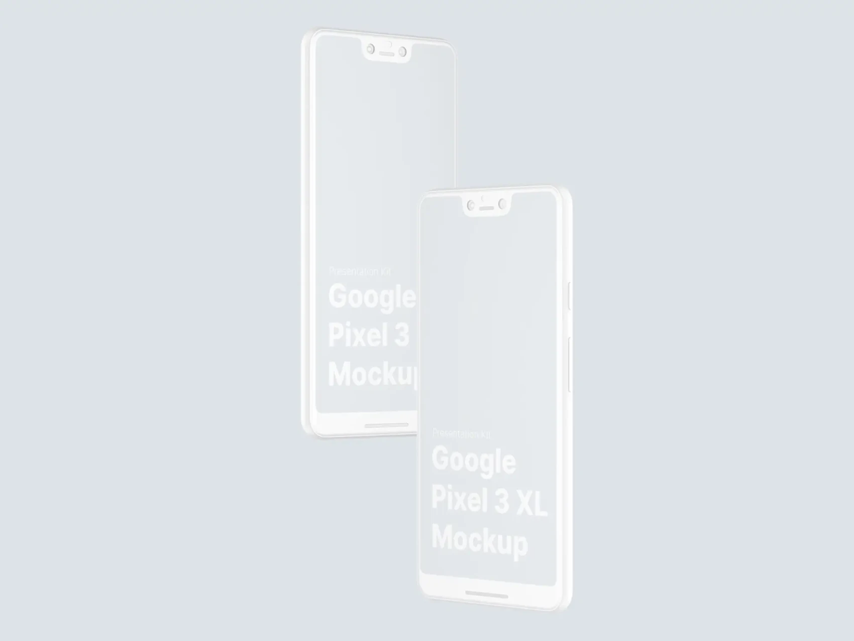 Google Pixel 3, Google Pixel 3 XL Mockups 65