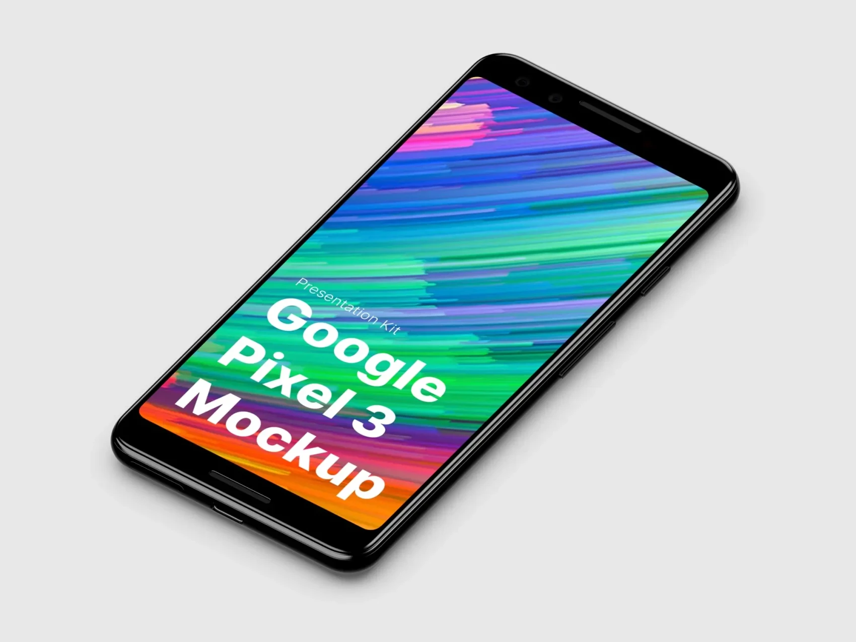 Google Pixel 3, Google Pixel 3 XL Mockups 2
