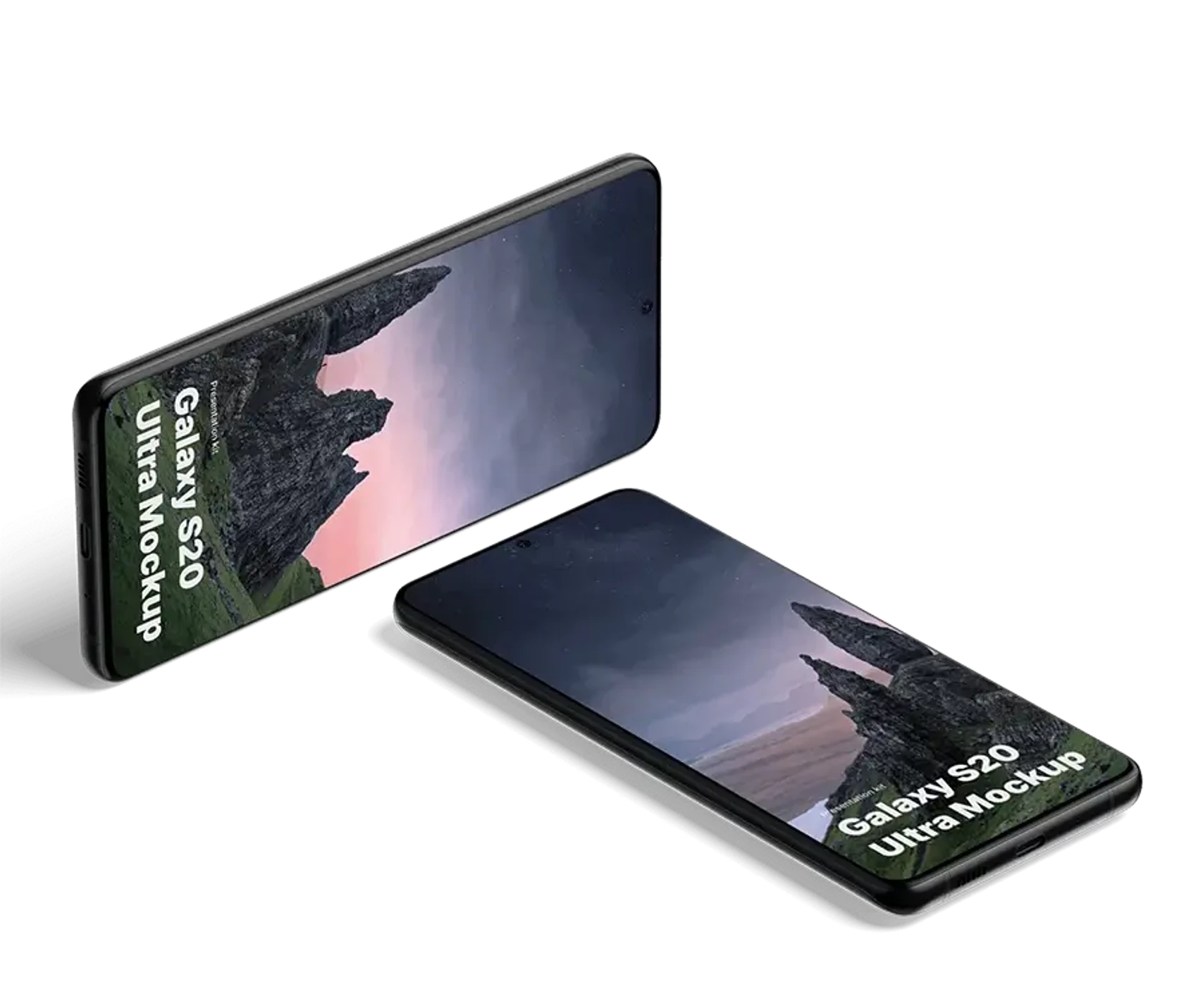 Samsung Galaxy S20 Ultra Mockups 10