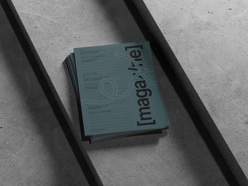 Bode, Magazine Mockups, EU, 06