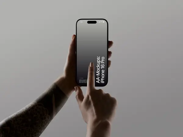 AA-Mockups: iPhone 16 Pro, Scene 04