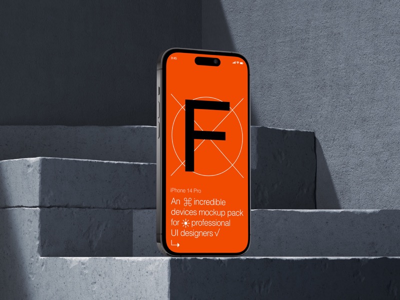 F-Mockups: iPhone 14 Pro Max, 14