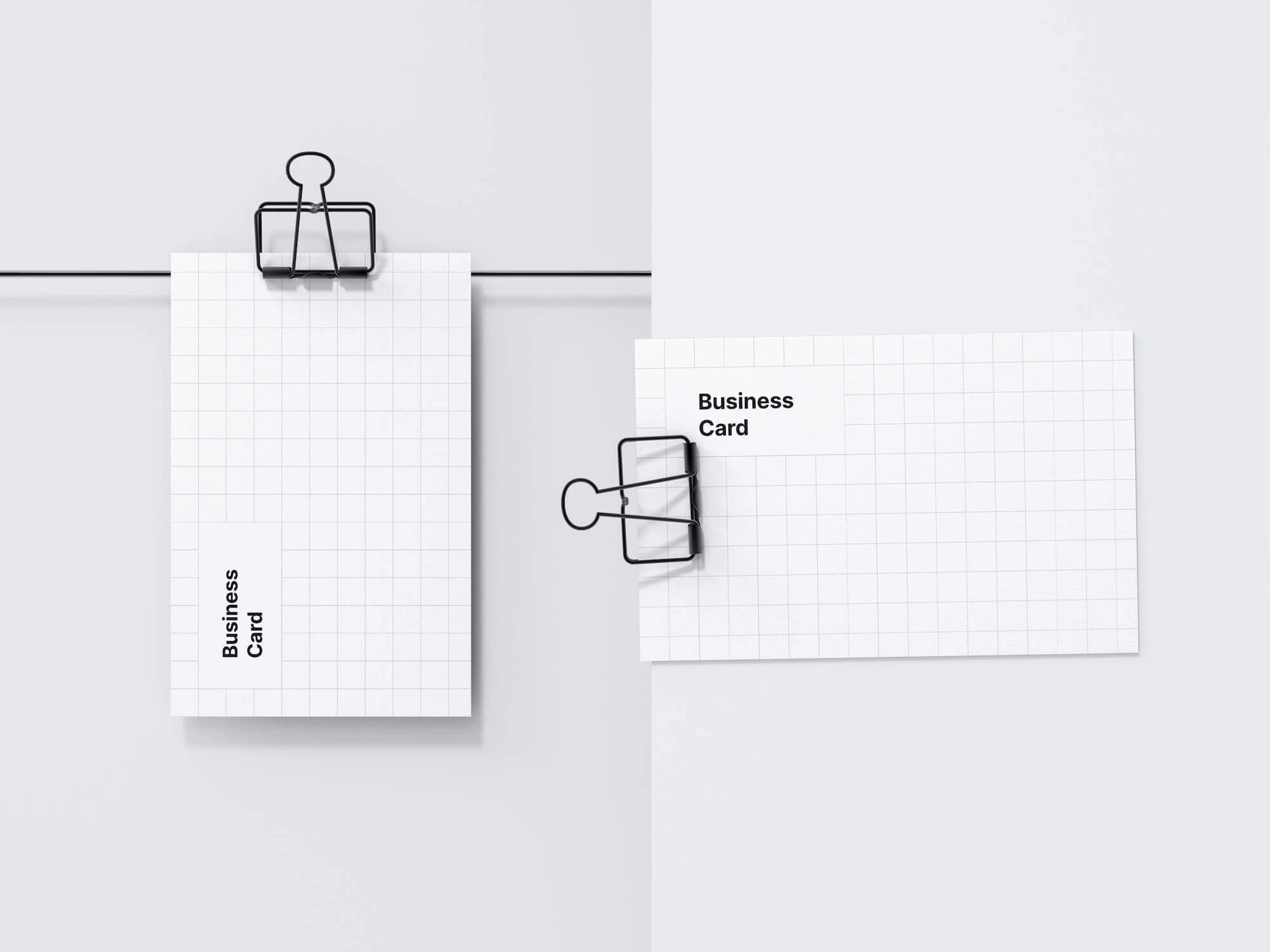 Business Card Mockups, EU-Angled, 04 1