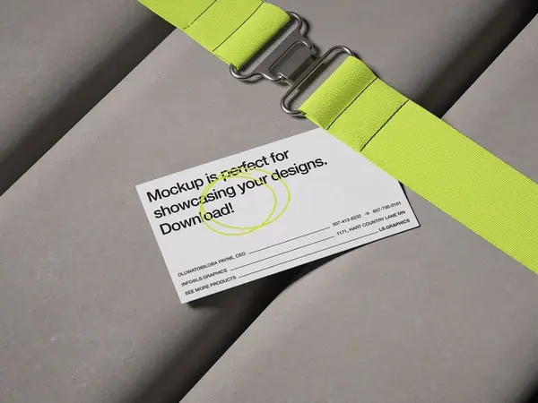 Ayon, Business Card Mockup, US, 14