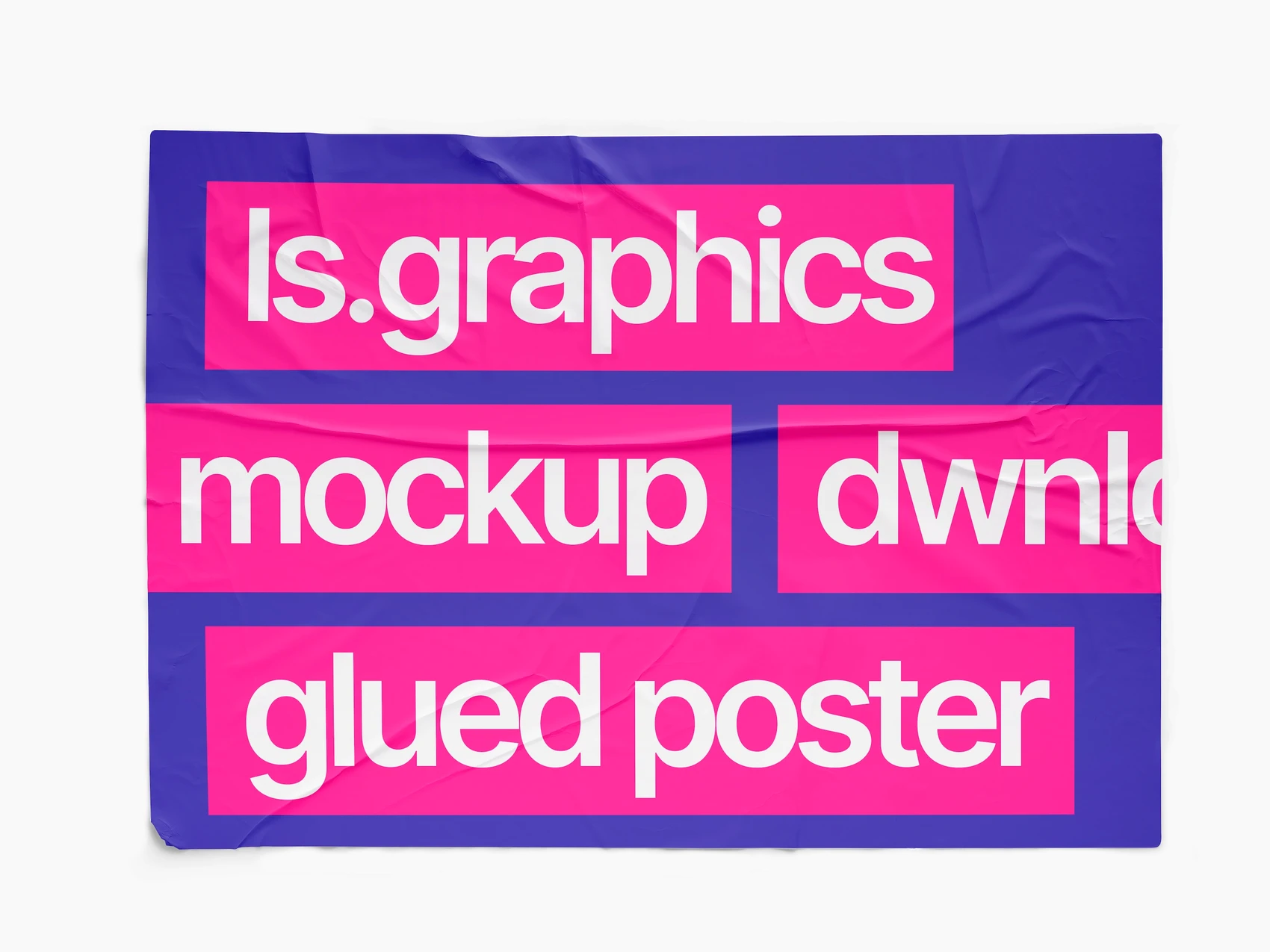 Glued Paper Mockup, EU, Glossy, 19 1