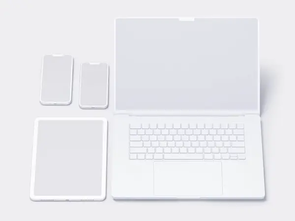 Apple Mockups Bundle, Clay, 29