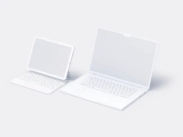 Apple Mockups Bundle, Clay, 03
