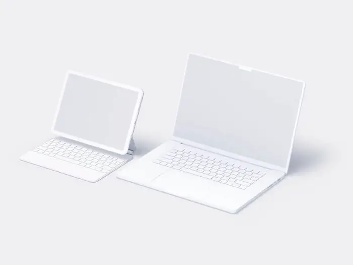 Apple Mockups Bundle, Clay, 03
