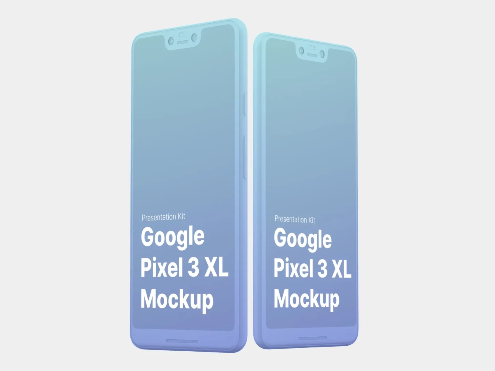 Google Pixel 3, Google Pixel 3 XL Mockups 72