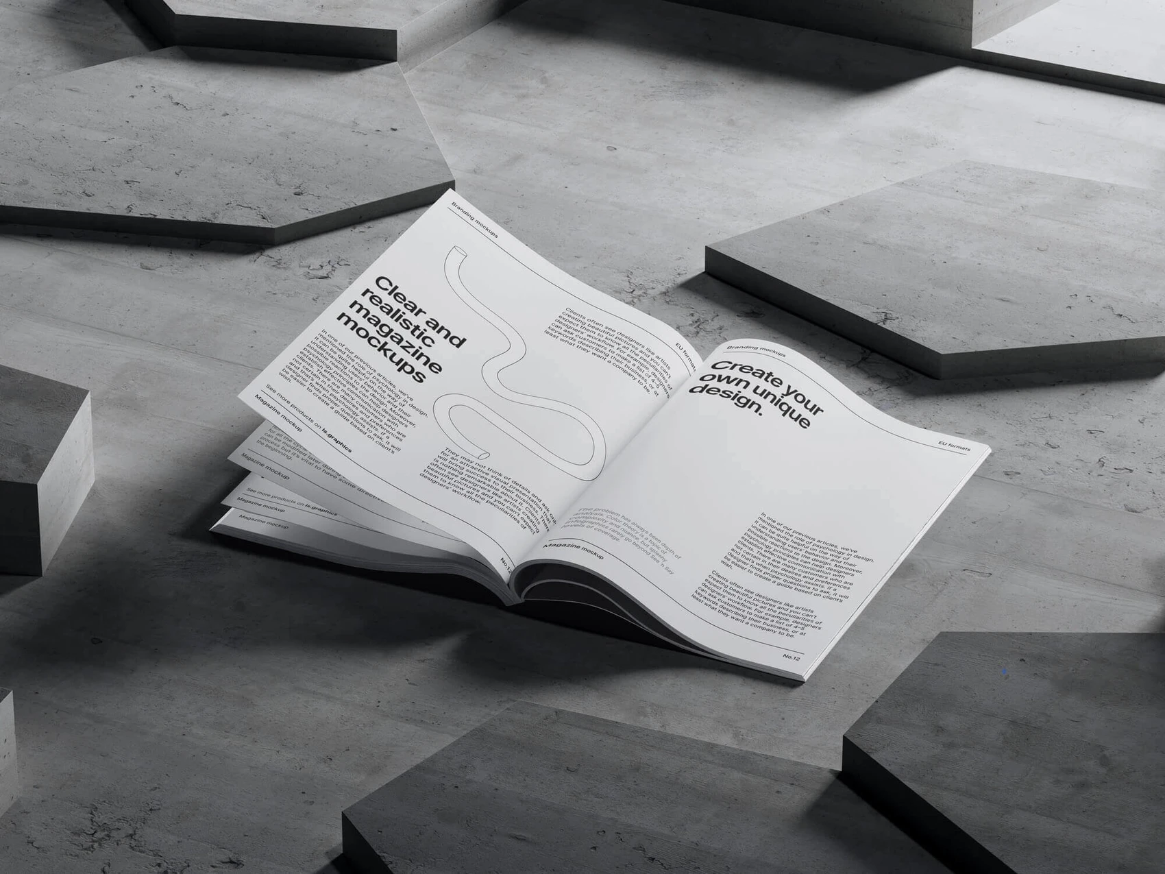 Bode, Magazine Mockup, EU, 05 1