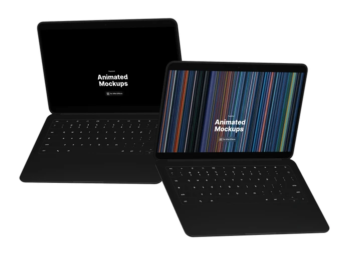 PixelBook Go Animated Mockup, 04