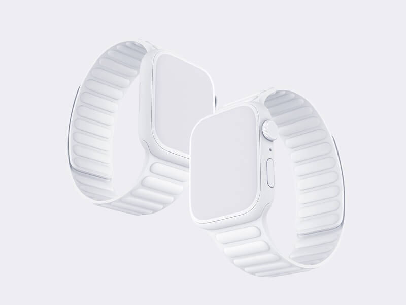 Watch Series 7 Clay Mockups, 02