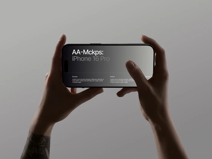 AA-Mockups: iPhone 16 Pro, Scene 12