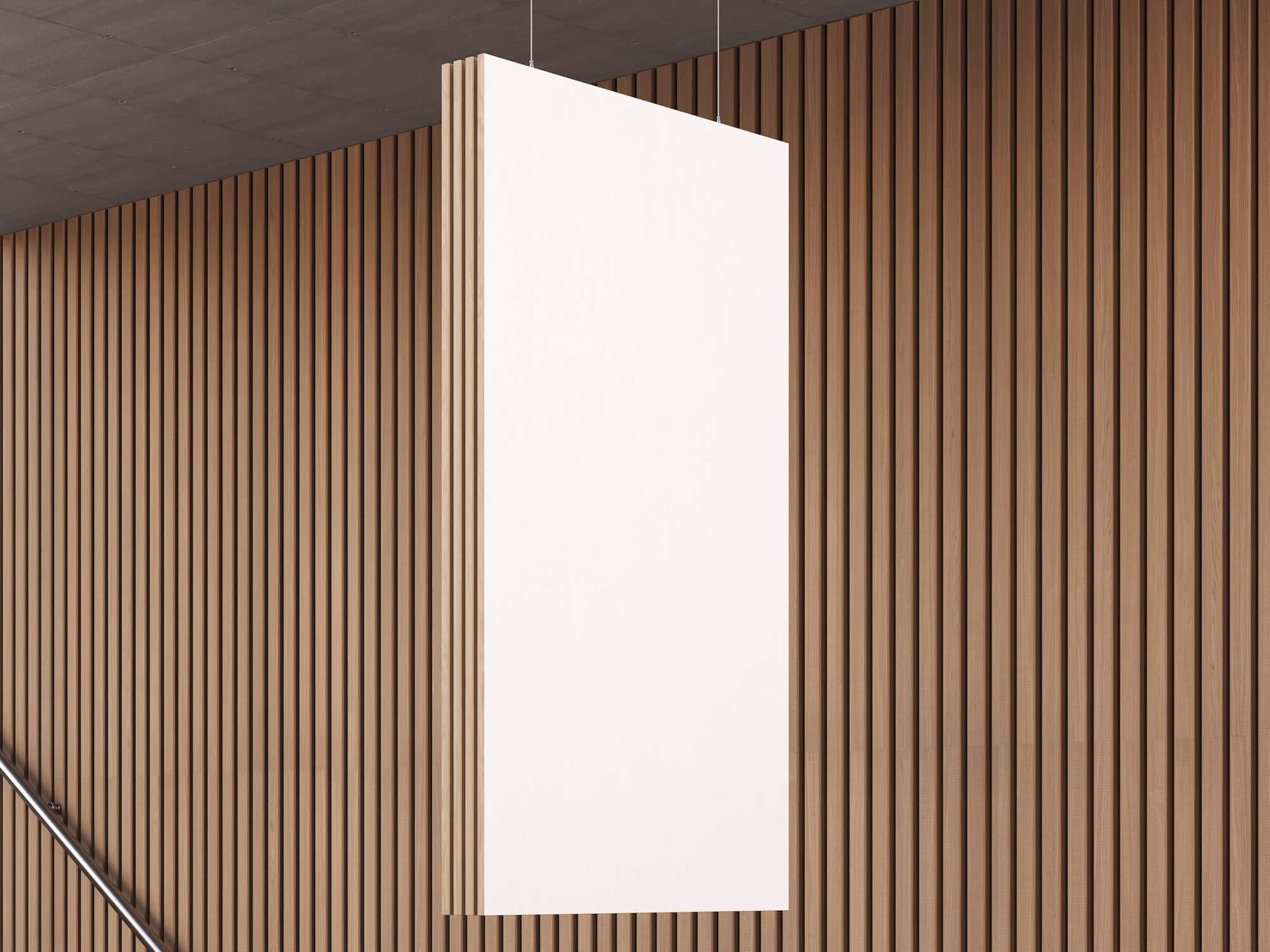 Sign Mockup, Wood, 02 1