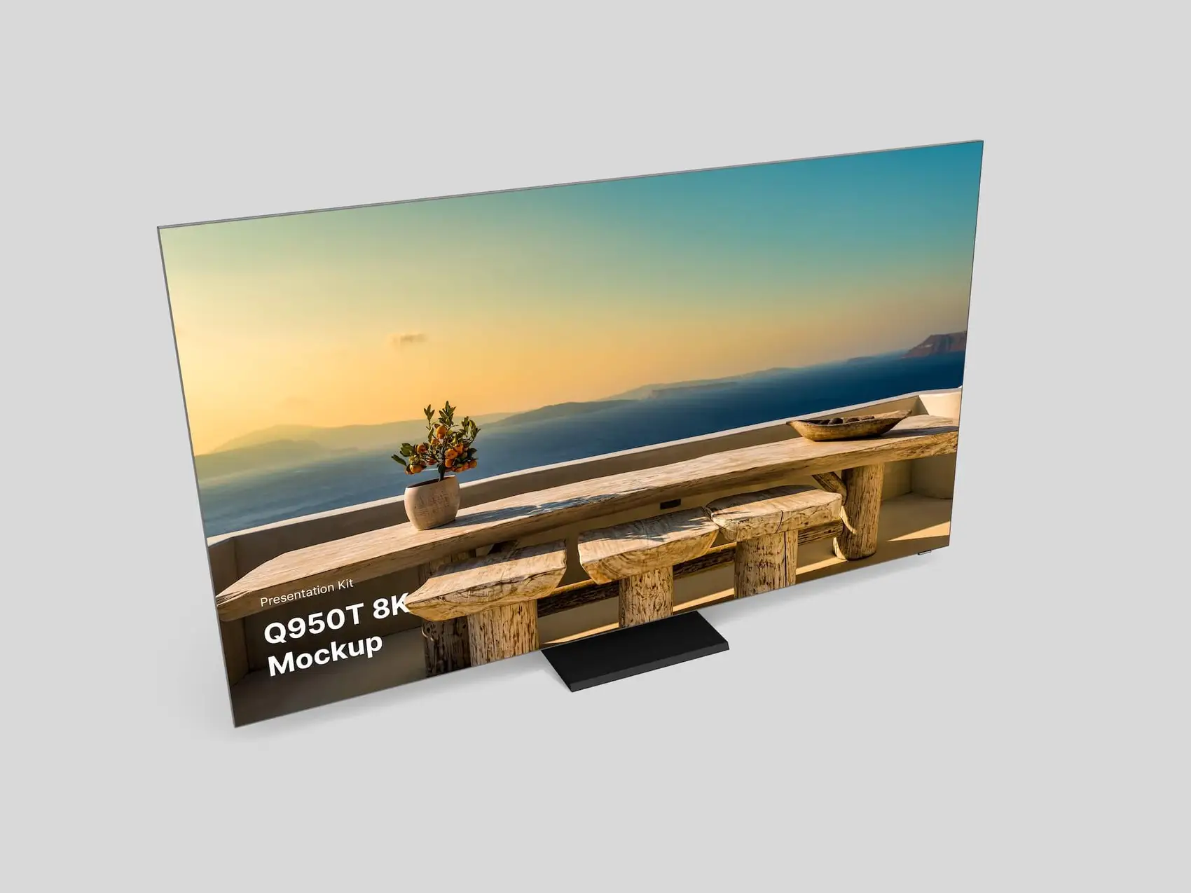 Samsung TV Mockups (Q950T 8K), 10 1