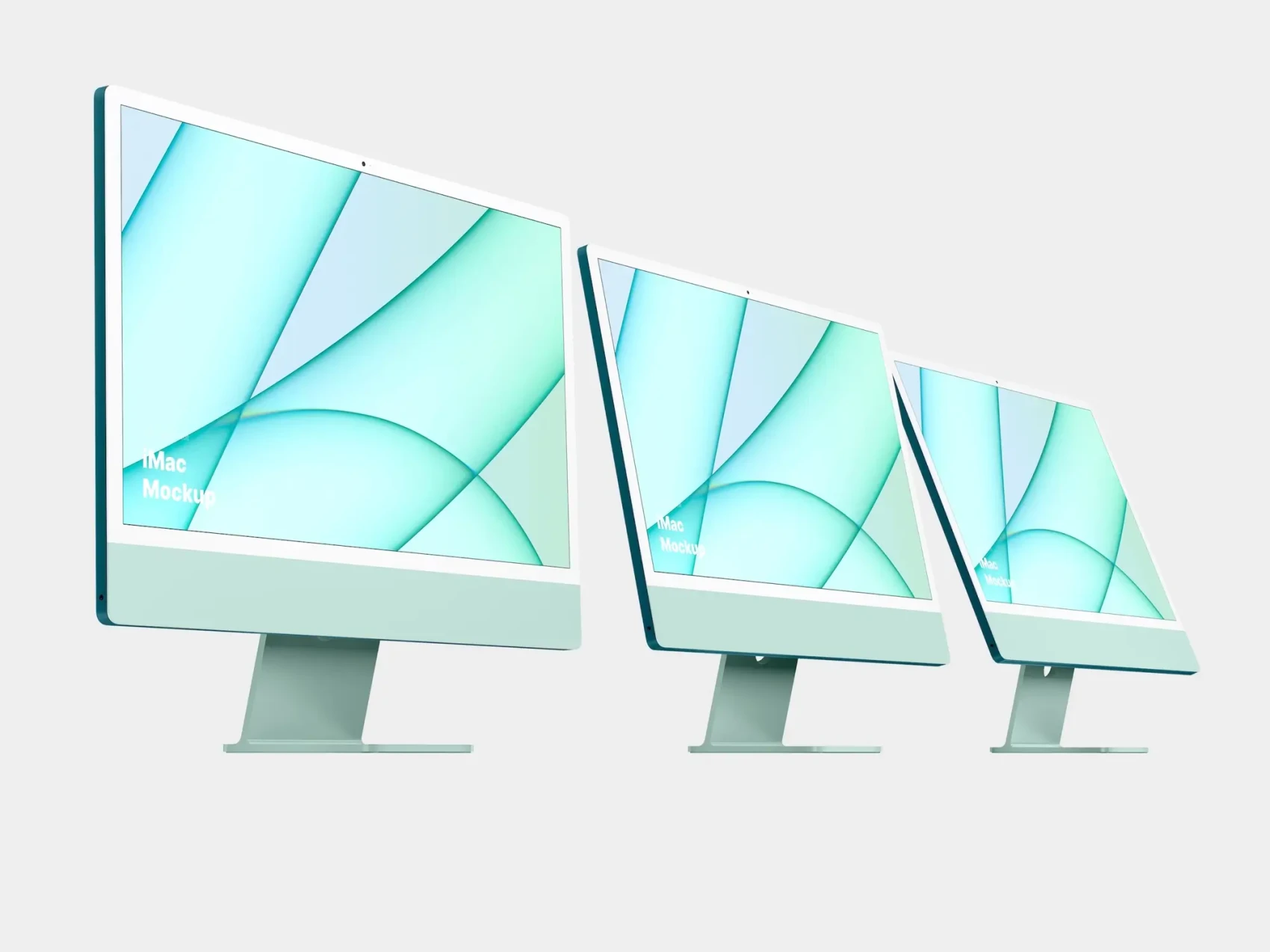 iMac 24-inch Mockups 55