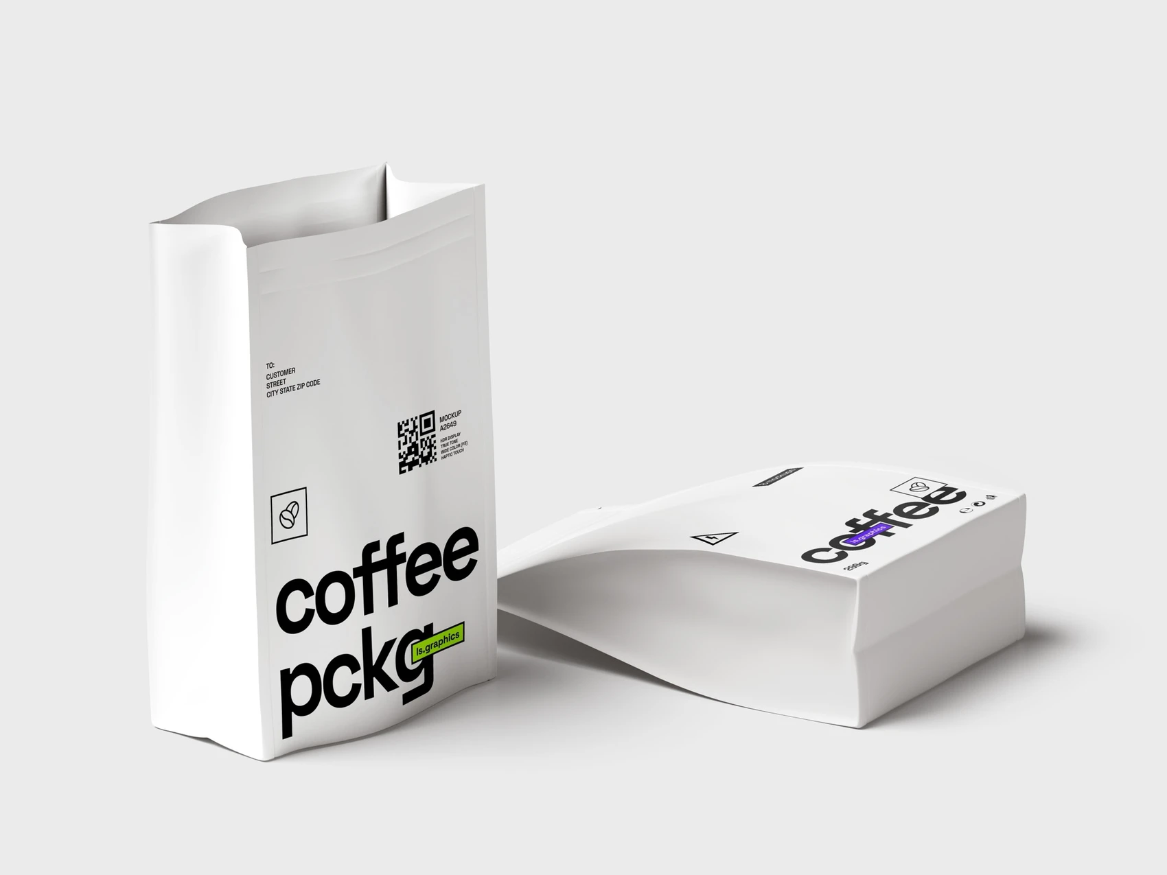 Coffee Bag Mockups, Scene 04 1