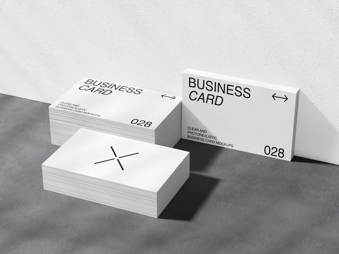 Qubus, Business Card Mockups, US, 26