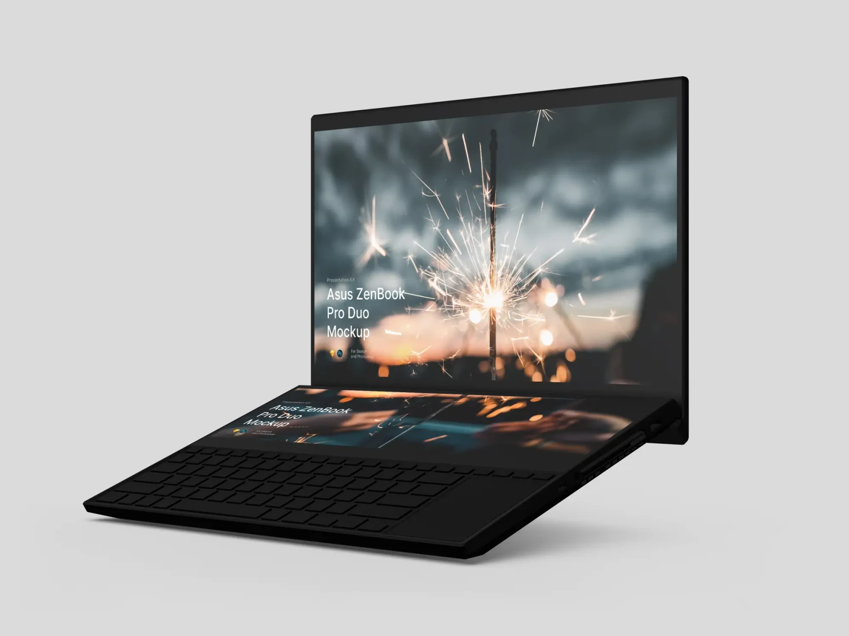 Asus ZenBook Pro Duo Mockups 18