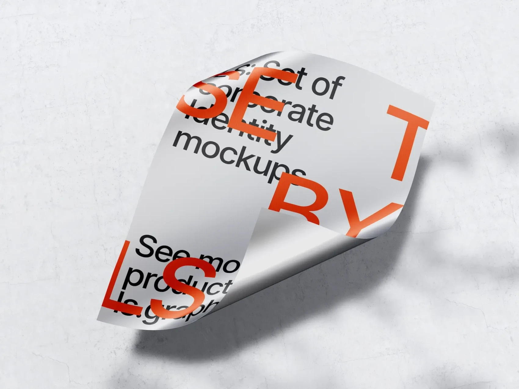 Metallic Paper Mockups 13