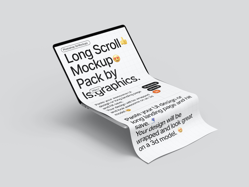 Long Scroll Mockups, 19