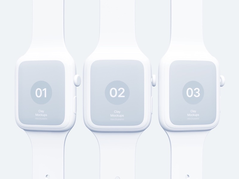 Watch Clay Mockups, 03