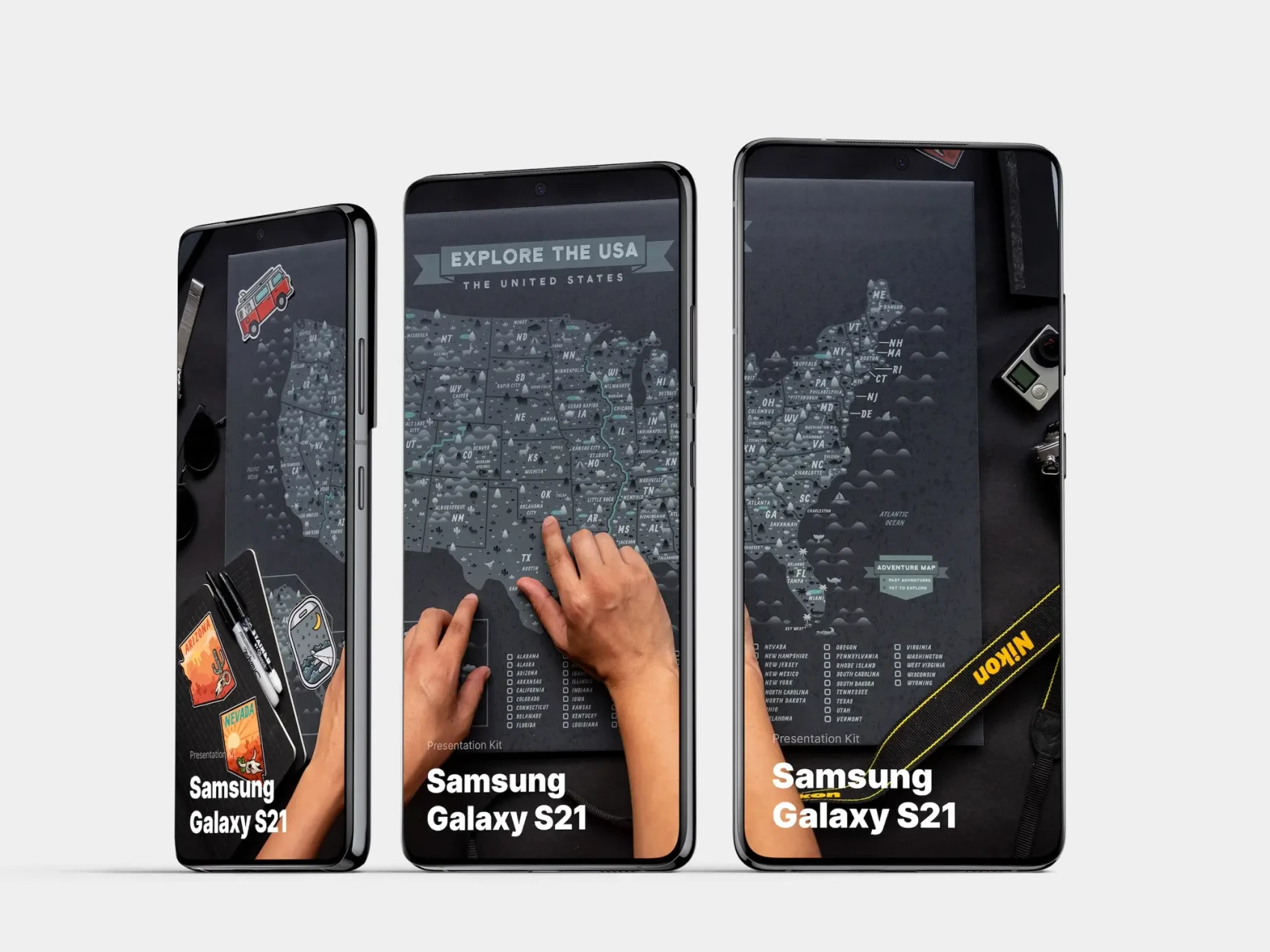 Samsung Galaxy S21 Ultra Mockups 21