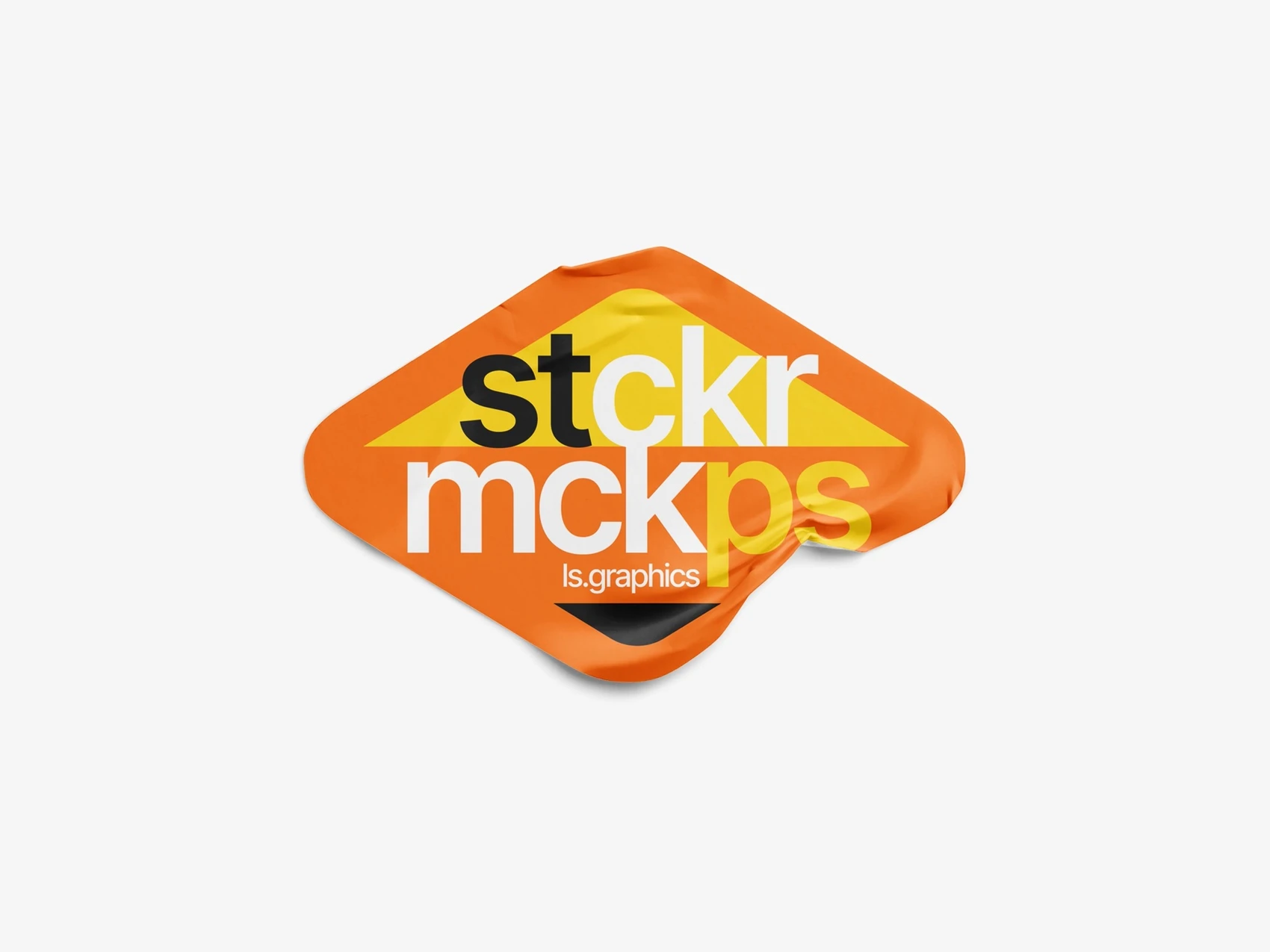 Glossy Sticker Mockup, Scene 59 1