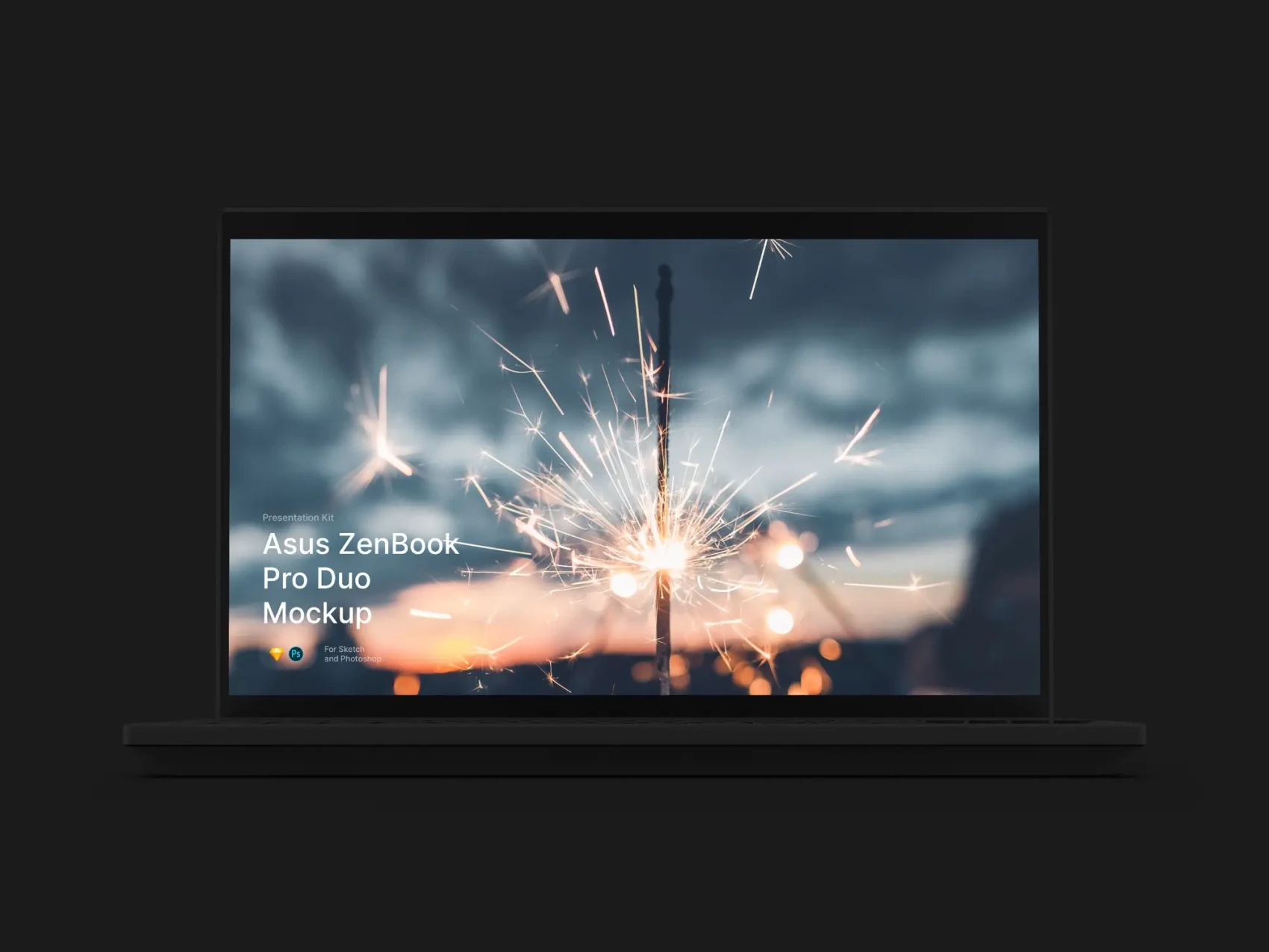 Asus ZenBook Pro Duo Mockups 16