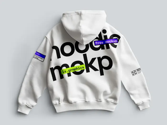Isolated High Resolution Free Hoodie Mockup