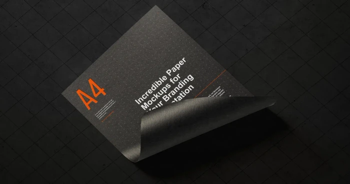 Branding Paper Mockup [PSD]