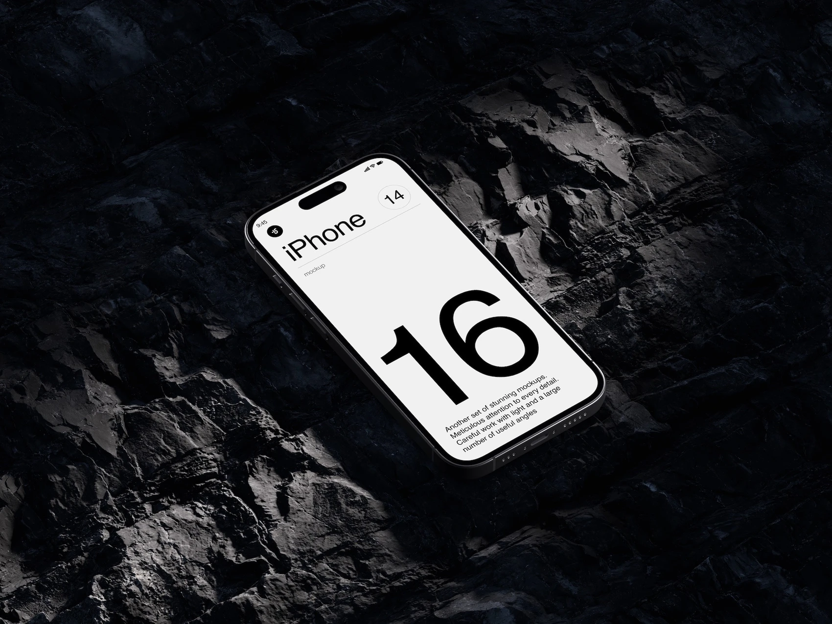 A-Mockups: iPhone 14 Pro, 12 1