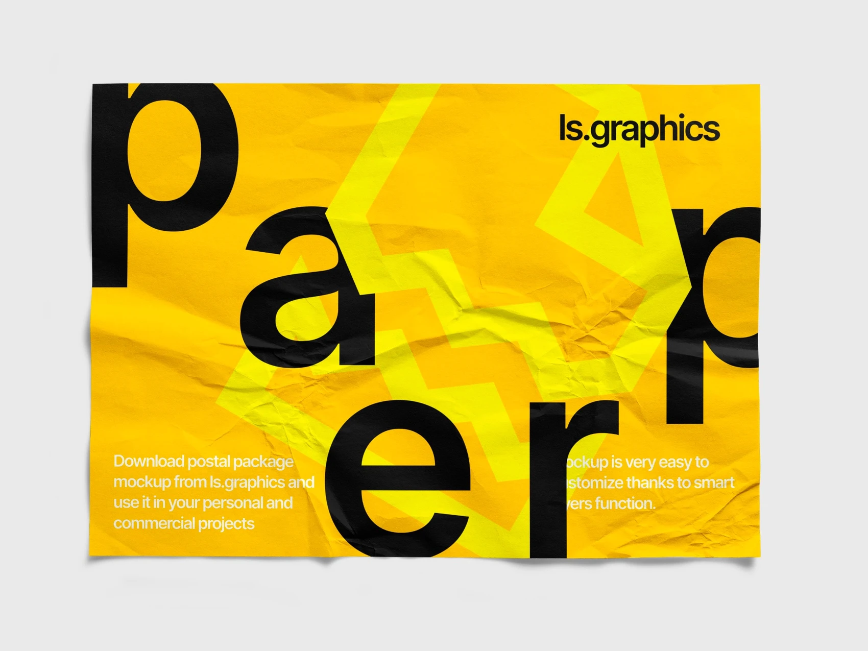 Torn Simple Poster Mockup, EU, 05 1