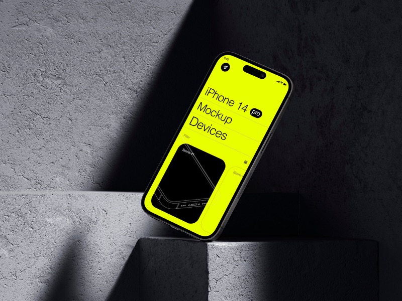 F-Mockups: iPhone 14 Pro Max, 07