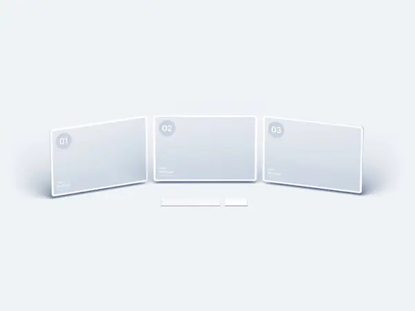 Monitor Clay Mockups, 06