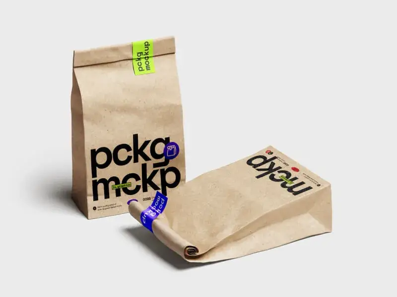 Paper Food Package Mockups