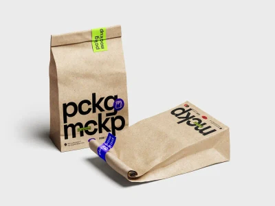 Paper Food Package Mockups