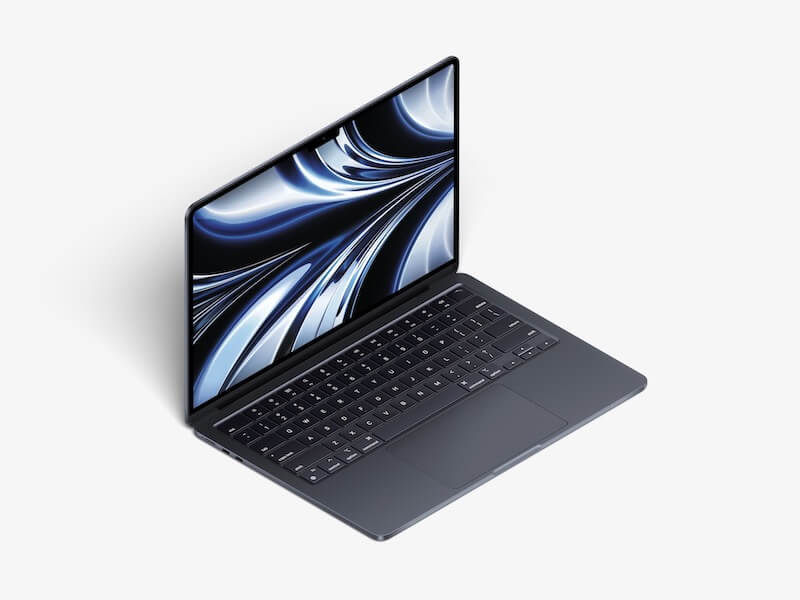 MacBook Air (M2) Mockups, 19