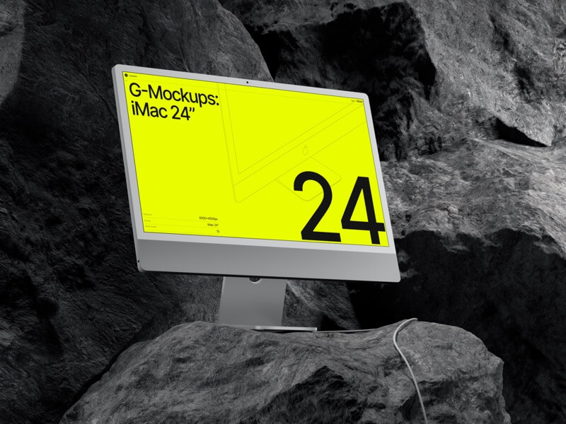 G-Mockups: iMac 24", 04