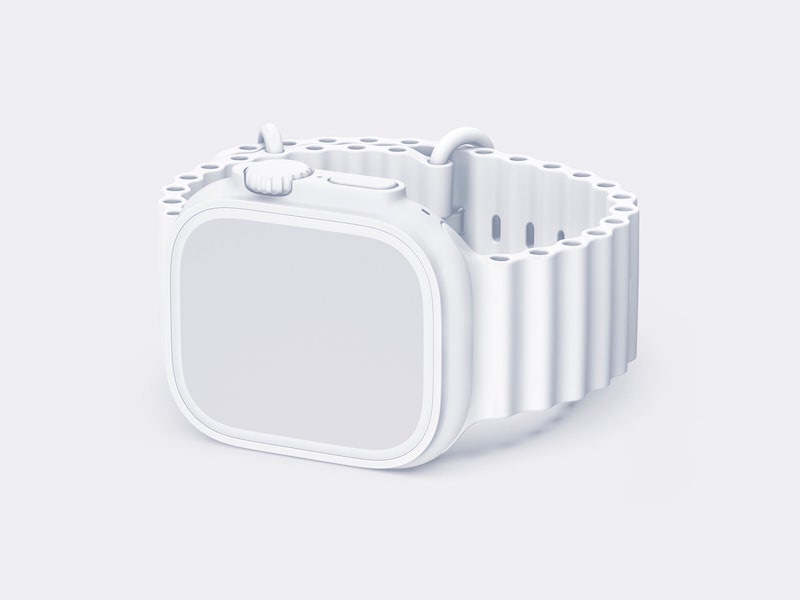 Watch Ultra Mockup, Clay 10