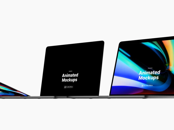 MacBook Pro Looped Animated Mockup, 06