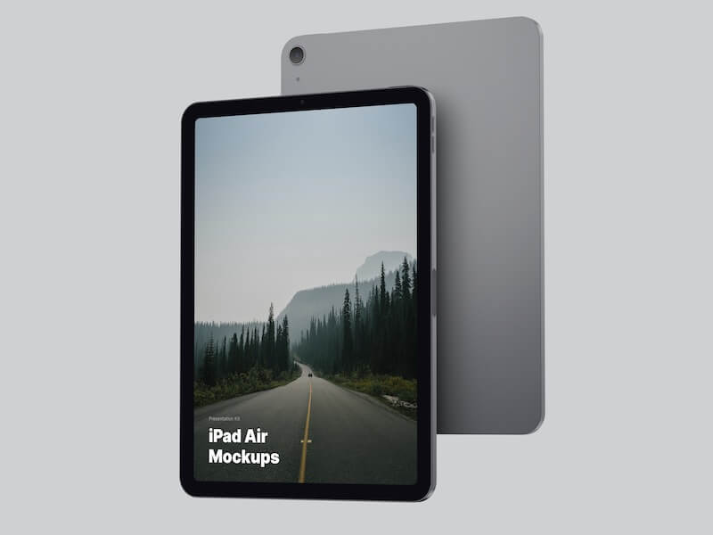 iPad Air (2020) Mockups, 01
