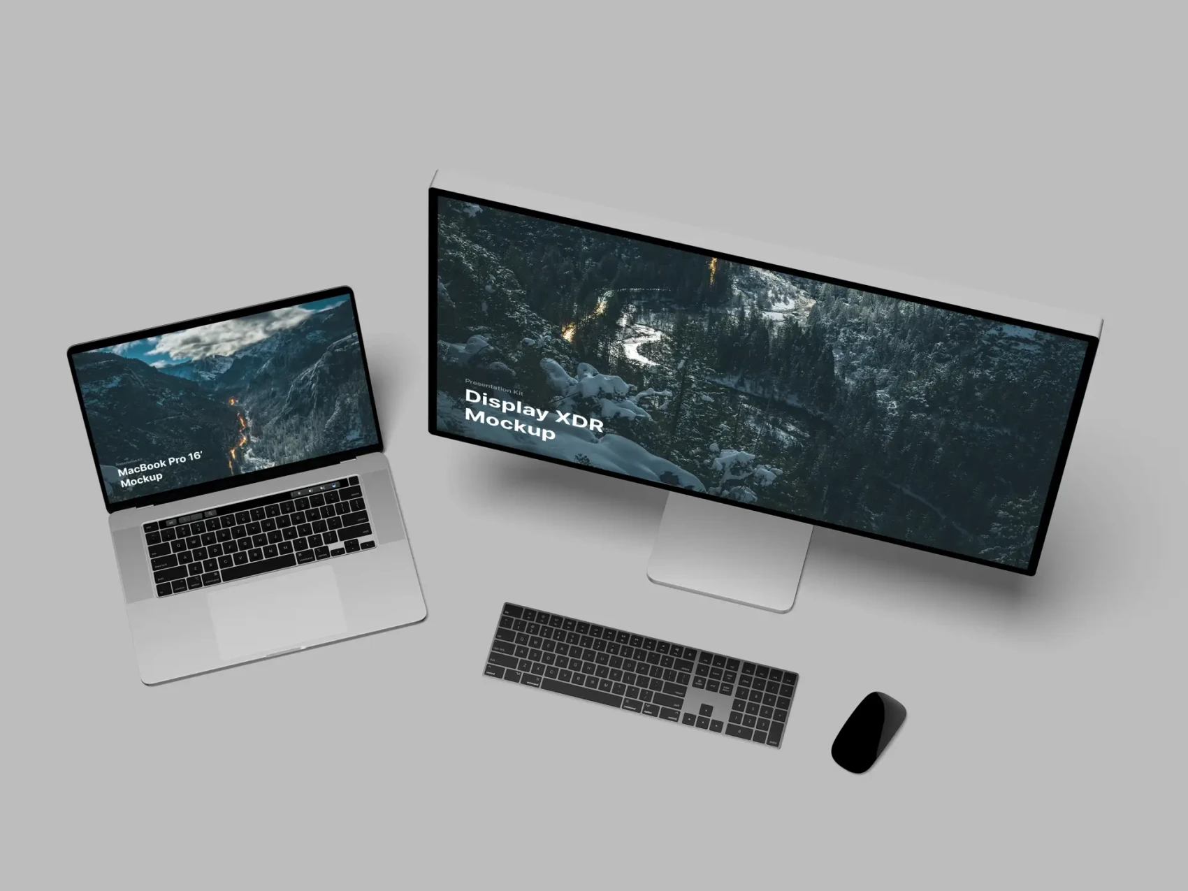 MacBook Pro 16'' Mockups 1