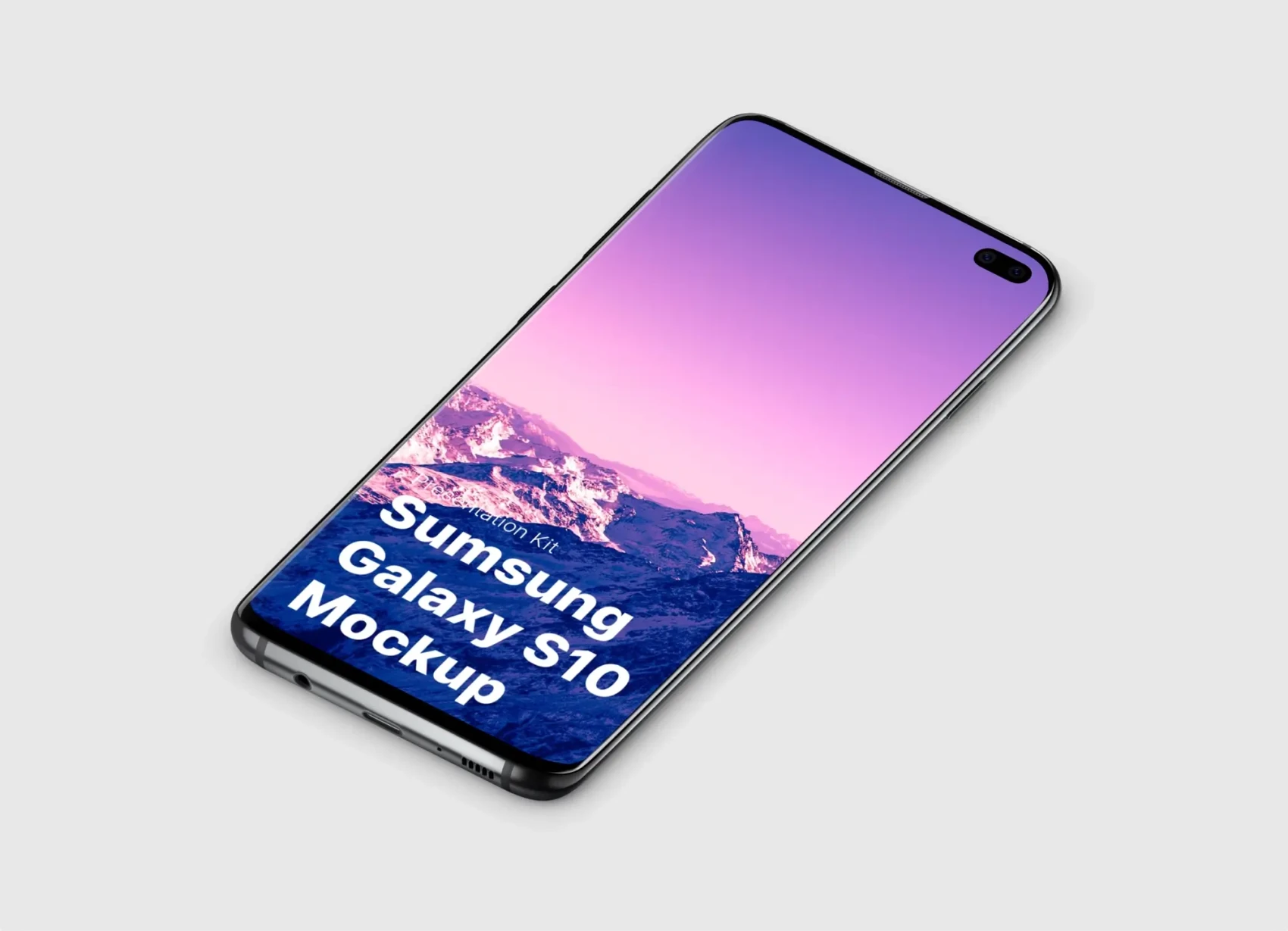 Samsung Galaxy S10 Mockups 3