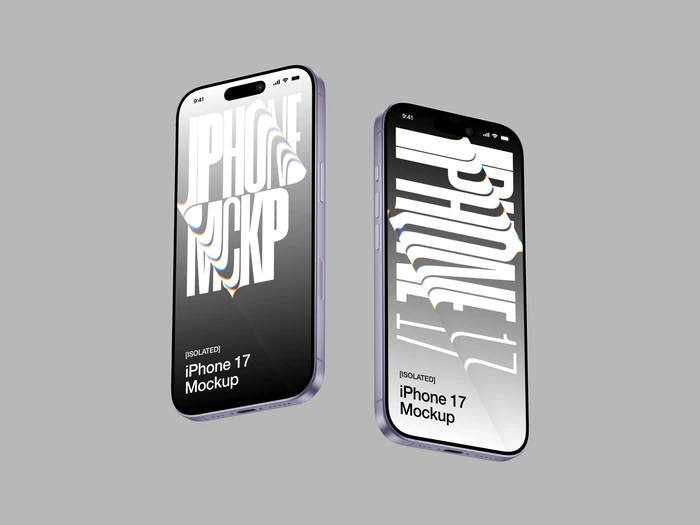 iPhone 17 Mockup, Scene 9