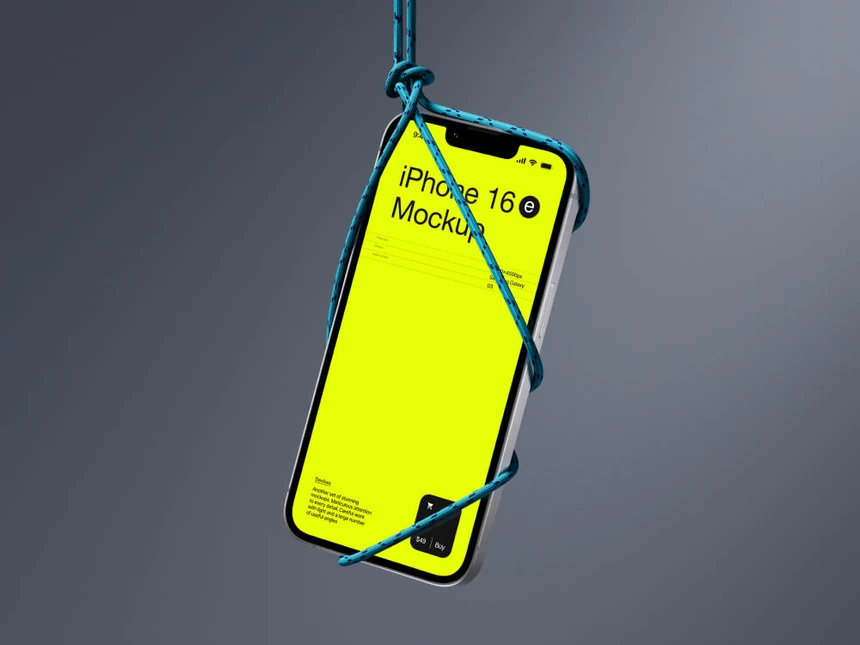 Z-Mockups: iPhone 16e 5